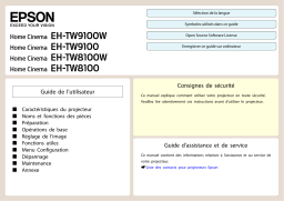 Epson EH-TW9100W Manuel du propriétaire