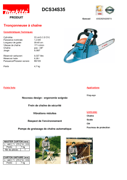 Makita DCS34S35 Manuel du propriétaire