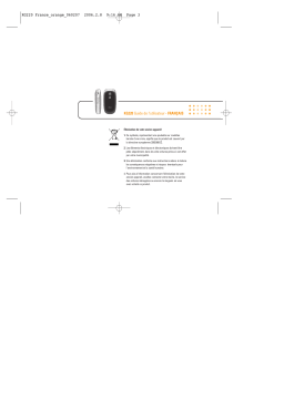 LG KG220 Orange Manuel du propriétaire