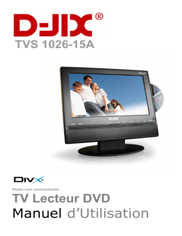 D-JIX TVS 1026-15A Manuel du propriétaire | Fixfr