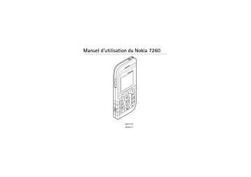 Nokia 7260 Manuel du propriétaire | Fixfr