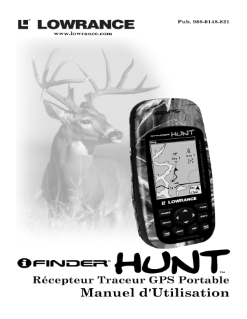 Lowrance iFinder Hunt Manuel du propriétaire | Fixfr