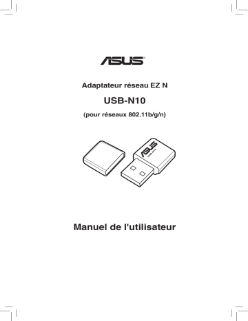 Asus USB-N10 Manuel du propriétaire | Fixfr