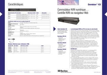DOMINION KX - | Daxten Dominion KX Manuel du propriétaire | Fixfr