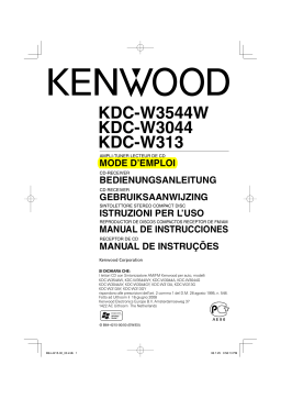 Kenwood KDC-W313 Manuel du propriétaire