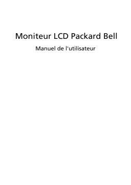 Packard Bell VISEO 203 DX Manuel du propriétaire