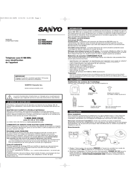 Sanyo CLT-9926 Manuel du propriétaire