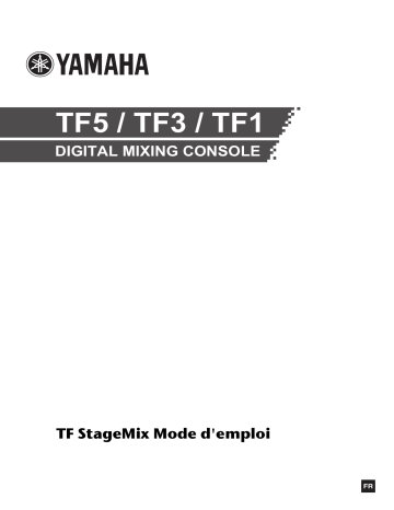 Yamaha TF STAGEMIX Manuel du propriétaire | Fixfr