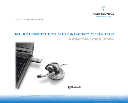 Plantronics VOYAGER 510-USB Manuel du propriétaire