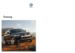 Volkswagen Touareg Manuel du propriétaire