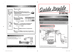 Toshiba D-VR7KC : Guide Rapide + Chat IA & PDF