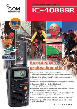 ICOM IC-4088SR Manuel du propriétaire