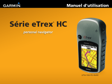 Garmin eTrex Legend HCx Manuel du propriétaire | Fixfr