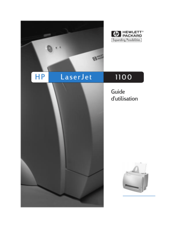 HP LaserJet 1100 Manuel du propriétaire | Fixfr