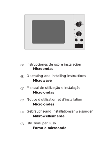 Fagor MW3-176GX Manuel du propriétaire | Fixfr