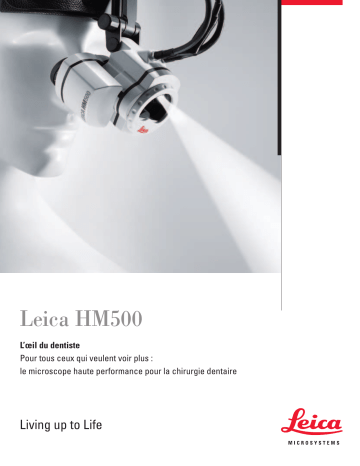 Leica HM500 Manuel du propriétaire | Fixfr