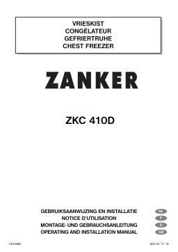 ZANKER ZKC410D Manuel utilisateur