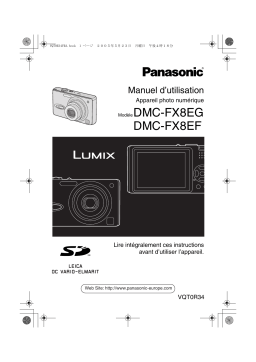 Panasonic LUMIX DMC-FX8EF Manuel du propriétaire