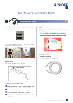 ERENIS ADAPTATEUR USB VERS FAST ETHERNET Manuel du propriétaire