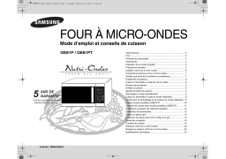 Samsung CM1529A-1 Manuel du propriétaire