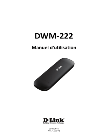 D-Link DWM-222 Manuel du propriétaire | Fixfr