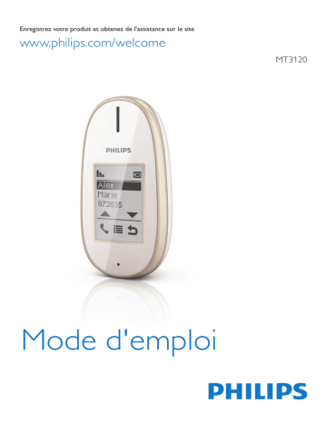 Philips MT3120T Manuel du propriétaire | Fixfr