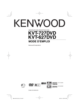 Kenwood kvt-627dvd Manuel du propriétaire