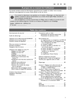 Philips 32PF9541 Manuel du propriétaire