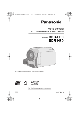 Panasonic SD-RH90 Manuel du propriétaire