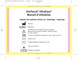 Lifescan ONETOUCH ULTRAEASY Manuel utilisateur