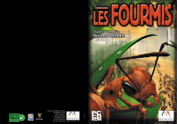 GAMES PC LES FOURMIS Manuel utilisateur