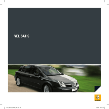 velSatis | Renault Vel Satis Manuel du propriétaire | Fixfr