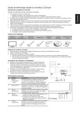 Acer G193WL Manuel du propriétaire