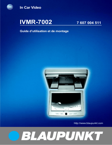 Blaupunkt IVMR-7002 Manuel du propriétaire | Fixfr