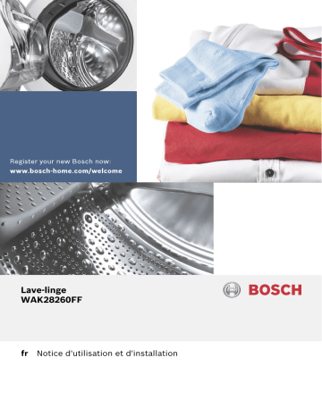 Bosch WIW28540EU Manuel du propriétaire | Fixfr