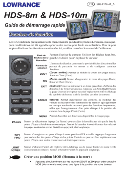 Lowrance HDS-10M Manuel du propriétaire