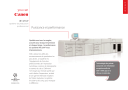 Canon IR 125 VP Manuel du propriétaire