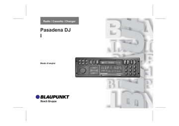 Blaupunkt Pasadena DJ Manuel du propriétaire | Fixfr