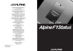 Alpine DAI-C990 Manuel du propriétaire