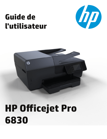 OfficeJet Pro 6830 | HP OFFICEJET 6830 Manuel du propriétaire | Fixfr
