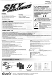 Silverlit PICCOZ SKY CHALLENGER EI-1765 Manuel utilisateur