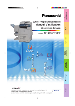 Panasonic DP-C262 Manuel du propriétaire