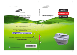 Samsung SCX-1150F Manuel du propriétaire