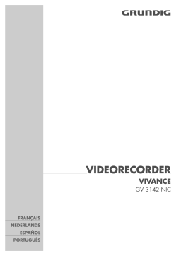 Grundig VIVANCE GV 3142 NIC Manuel du propriétaire