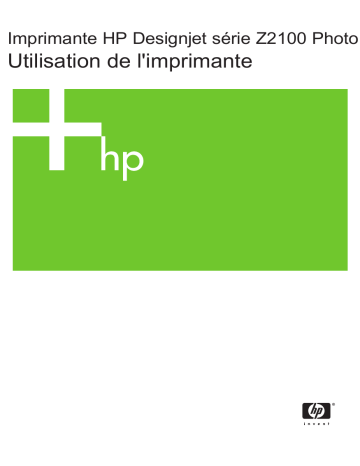 HP DESIGNJET Z2100 PHOTO Manuel du propriétaire | Fixfr