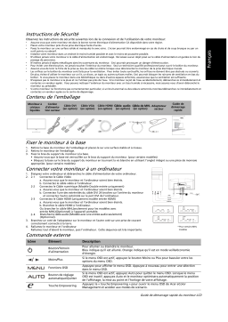 Acer Q276HL Manuel du propriétaire