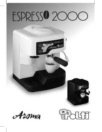 Polti ESPRESSO 2000 Manuel du propriétaire | Fixfr