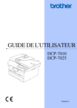 Brother DCP-7010 Manuel du propriétaire