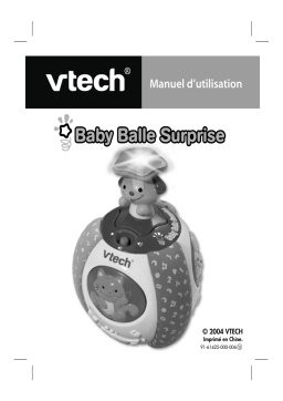 VTech BABY BALLE SURPRISE Manuel du propriétaire