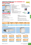 UNELVENT CENTRALE DOUBLE FLUX CAD HR MINI Manuel utilisateur